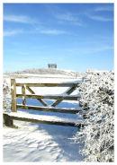 Penshaw Monument in Snow